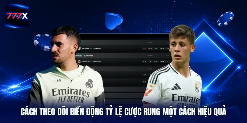 Cách theo dõi biến động tỷ lệ cược rung một cách hiệu quả