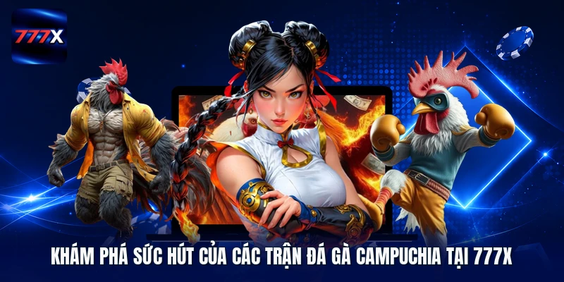 Khám phá sức hút của các trận đá gà Campuchia tại 777X